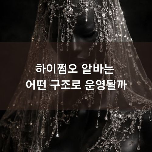 하이쩜오 알바는 어떤 구조로 운영될까