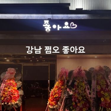강남 좋아요 쩜오 하이쩜오 가격 시스템 정보