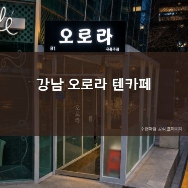 강남 오로라 텐카페