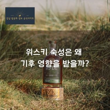 위스키 숙성은 왜 기후 영향을 받을까?