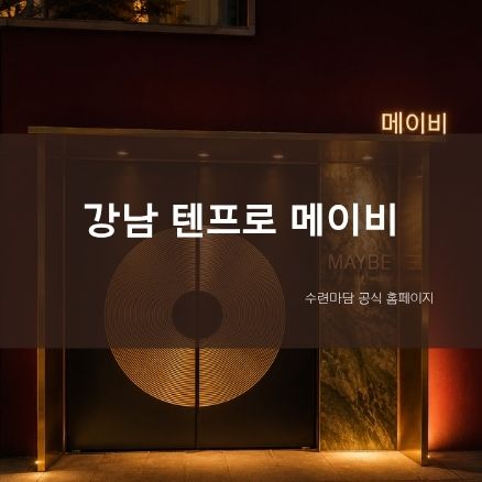 강남 텐프로 메이비 정보